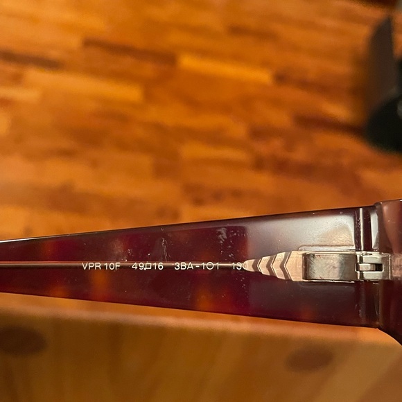 Prada women’s tortoise shell eyeglass frames. VPR10F. Italy. For frames only! - Picture 6 of 7